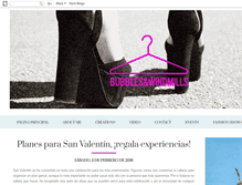 Tablet Screenshot of bubblesandwindmills.com